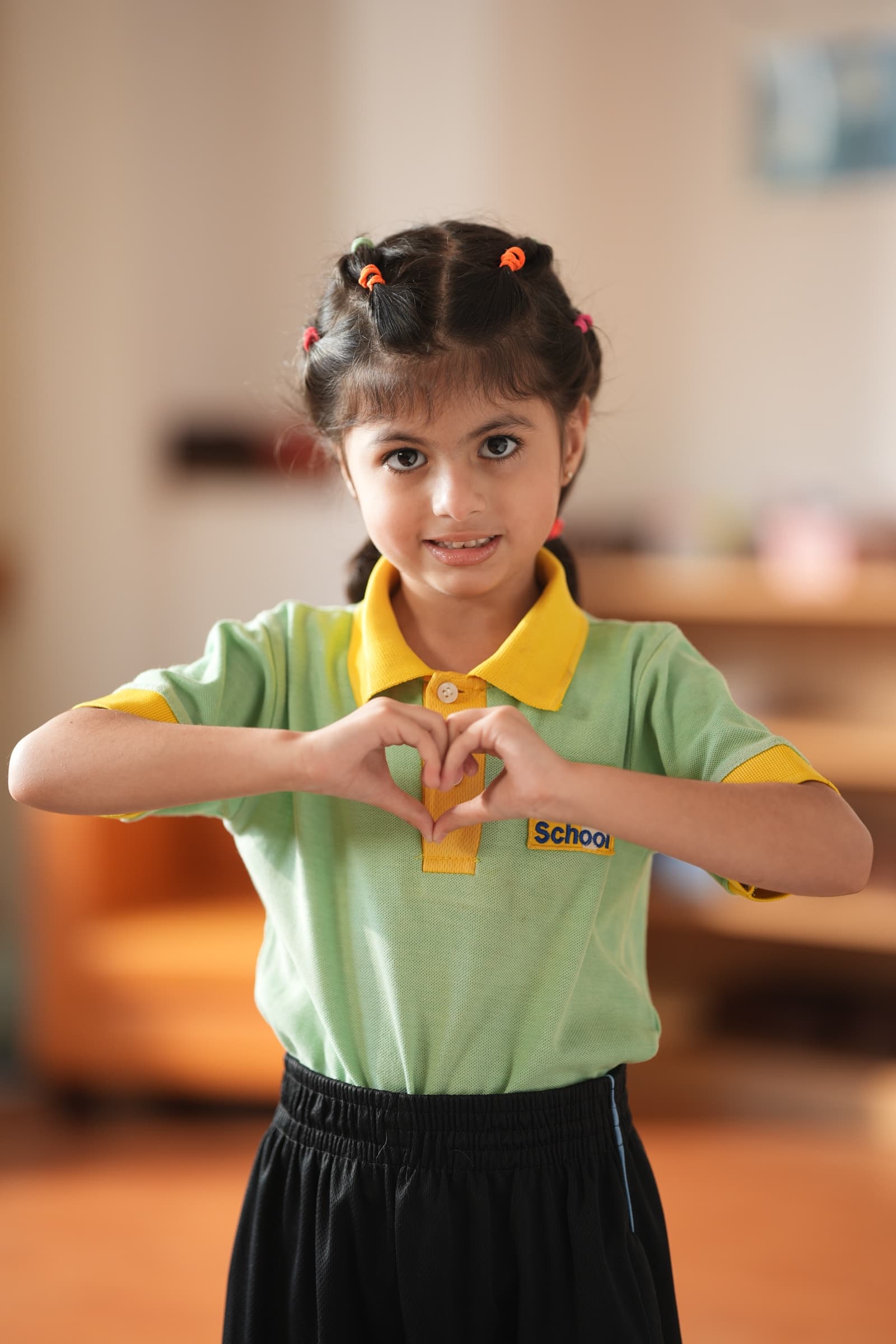 An Aster Stars toddler becoming comfortable in a social learning environment