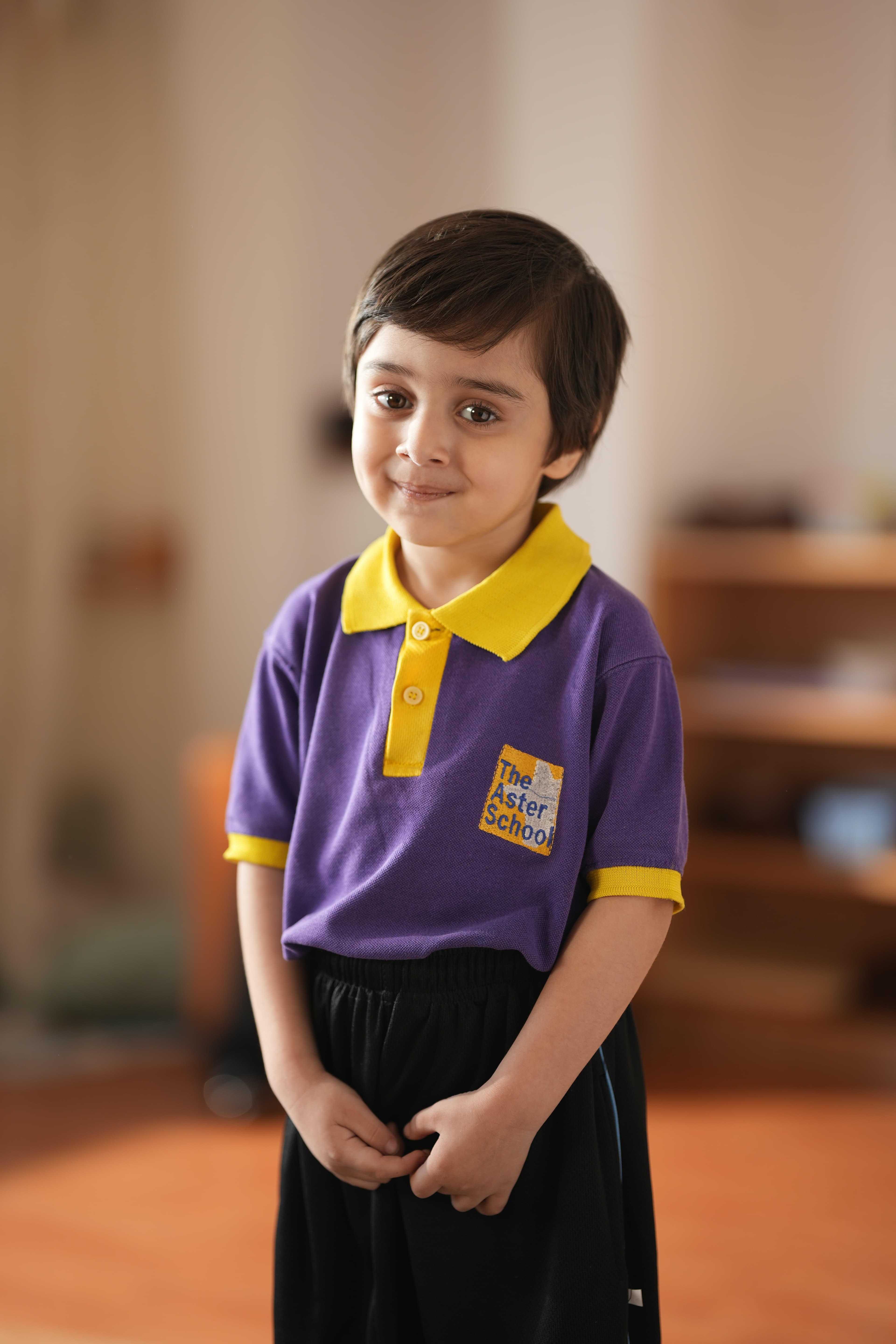 Young learners in an age-appropriate classroom setting