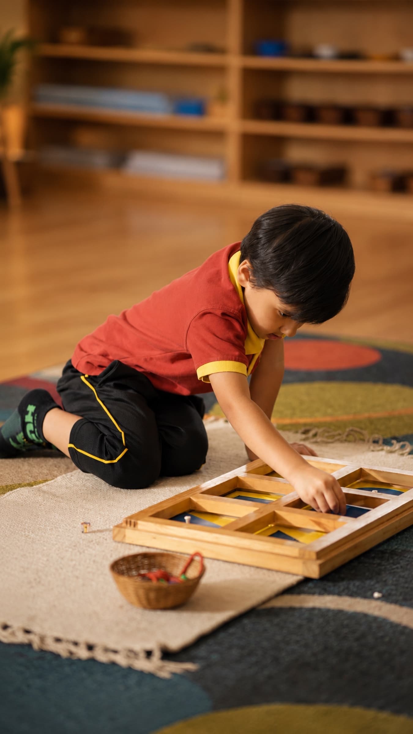 Hands-on exploration with materials